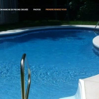 réparation de marches de piscine
