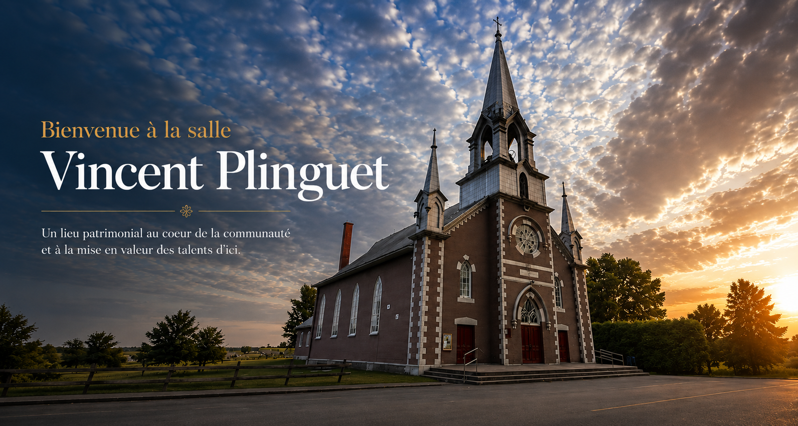 Réalisation Salle Vincent Plinguet par Star du Web